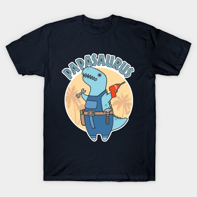 Papasaurus T-Shirt by SarahJoncas